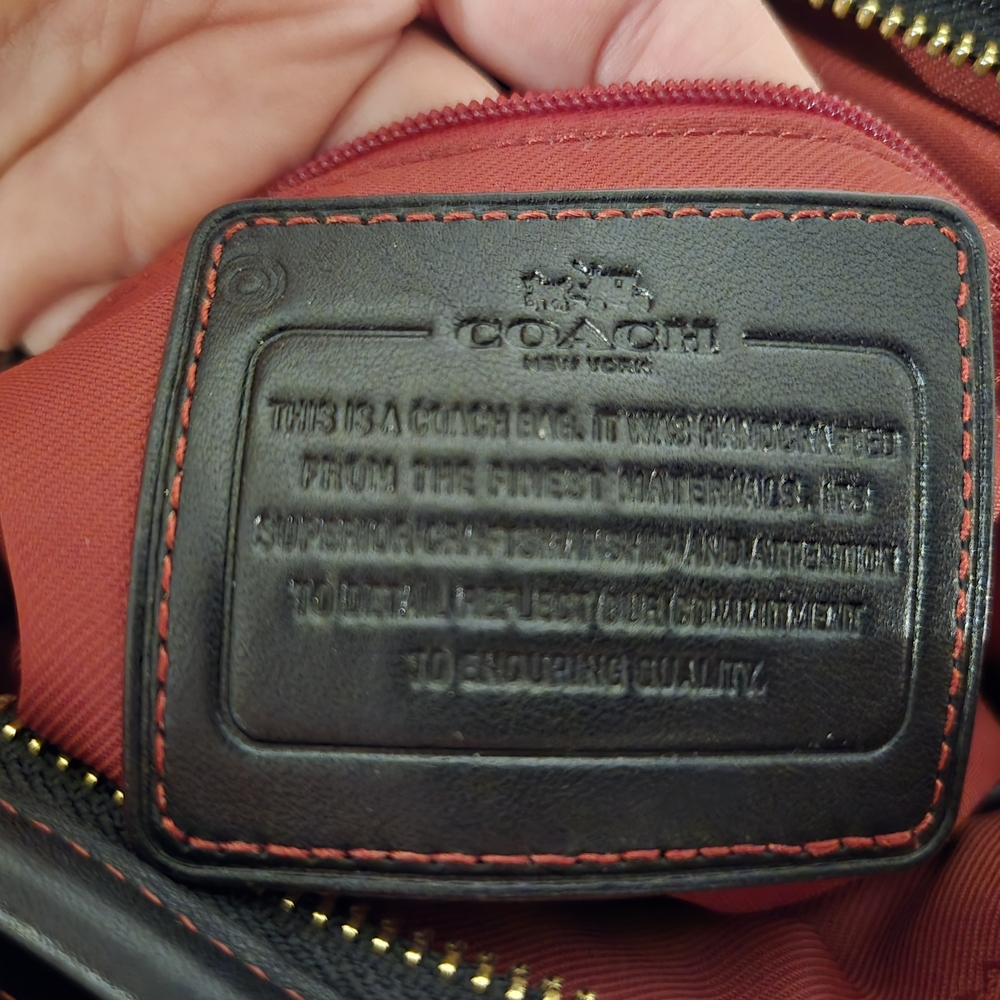 Coach Brown and Black Signature Women's Bag Set - Picture 6 of 11
